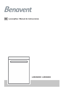Manual de uso Benavent LVBV60DW Lavavajillas