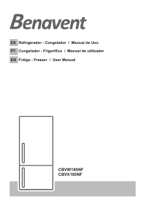 Manual Benavent CBVX185NF Frigorífico combinado