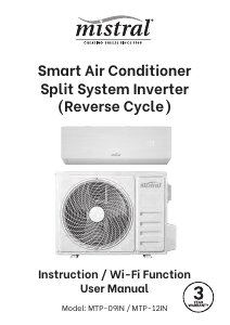 Handleiding Mistral MTP-12IN Airconditioner