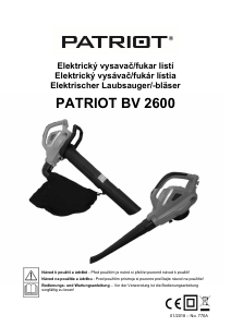 Bedienungsanleitung Patriot BV 2600 Laubblaser