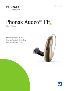 Handleiding Phonak Audeo L90-R Fit Hoortoestel