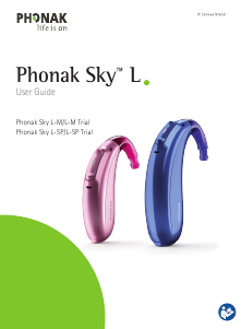 Handleiding Phonak Sky L70-M Hoortoestel