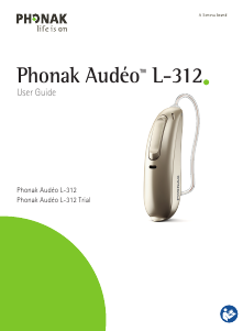 Handleiding Phonak Audeo L50-312 Hoortoestel