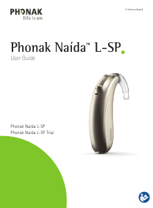 Handleiding Phonak Naida L50-SP Hoortoestel