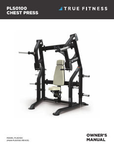 Handleiding True PLS-0100 Chest Press Fitnessapparaat