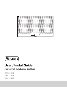 Handleiding Viking RVIC3306B Kookplaat