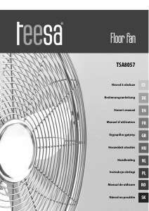 Návod Teesa TSA8057 Ventilátor