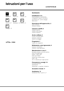 Manual de uso Hotpoint LFTA+ 2164 A Lavavajillas