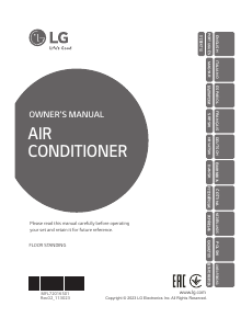 Manual LG ARNU96GPFA4 Air Conditioner