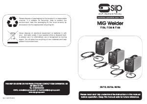 Manual SIP T126 Welder