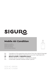 Handleiding Siguro SGR-AC-A160W Airconditioner