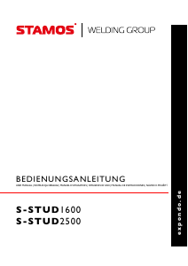 Handleiding Stamos S-Stud 1600 Lasapparaat