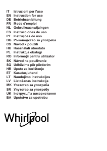 Instrukcja Whirlpool WHVS 91F LT DP K Okap kuchenny