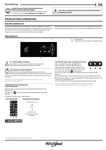 Mode d’emploi Whirlpool WHC18 T132 Réfrigérateur combiné