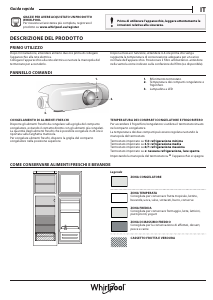 Mode d’emploi Whirlpool ART 364 62 Réfrigérateur combiné