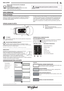 Priročnik Whirlpool ARG 86122 Hladilnik