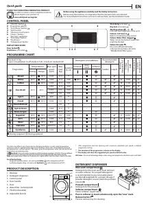 Handleiding Whirlpool FFBSL 11469 BV EE Wasmachine