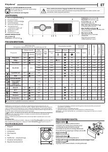 Brugsanvisning Whirlpool FFB 9489 WV EE Vaskemaskine