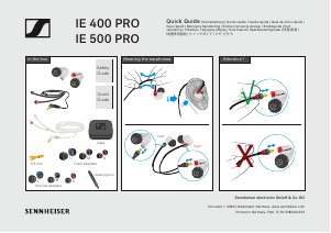 Manual de uso Sennheiser IE 400 PRO Auriculares