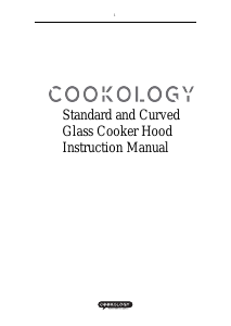 Handleiding Cookology LINT1001SS/A++ Afzuigkap
