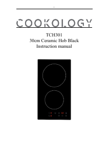 Manual Cookology TCH301 Hob