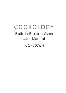 Handleiding Cookology COF600WH Oven