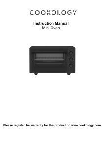 Handleiding Cookology CMO37BK Oven