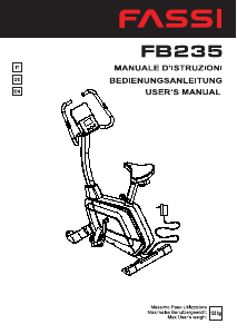 Handleiding Fassi FB 235 Hometrainer