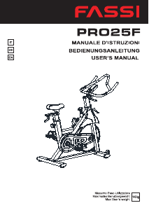 Handleiding Fassi PRO 25 F Hometrainer