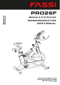 Handleiding Fassi PRO 26 F Hometrainer
