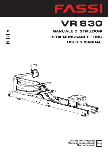 Handleiding Fassi VR 830 Roeimachine