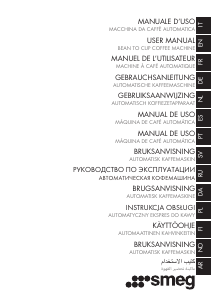 Handleiding Smeg BCC02RDMEU Espresso-apparaat