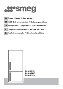 Manual Smeg FC48XDNE Fridge-Freezer