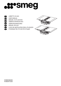 Handleiding Smeg HOBD472D2 Kookplaat