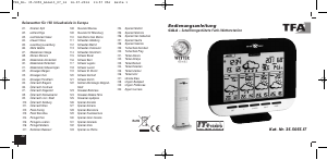 Bedienungsanleitung TFA Gala Wetterstation