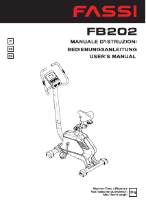 Manuale Fassi FB 202 Cyclette