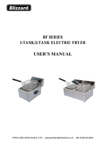 Manual Blizzard BF6-6 Deep Fryer