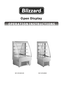 Manual Blizzard GRAB100 Refrigerator