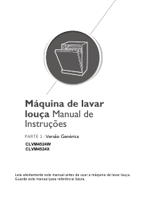 Manual de uso Corberó CLVM4524X Lavavajillas