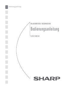Bedienungsanleitung Sharp ES-FB7144W3-DE Waschmaschine