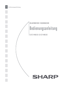 Bedienungsanleitung Sharp ES-FC7144W3-DE Waschmaschine