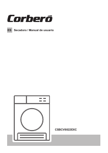Manual Corberó CSBCV8022EXC Máquina de secar roupa