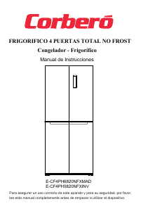 Manual Corberó E-CF4PH5820NFXINV Fridge-Freezer