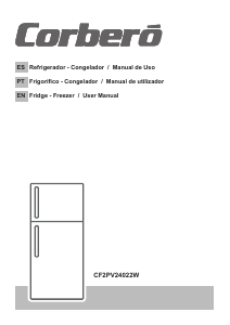 Manual Corberó CF2PV24022W Frigorífico combinado