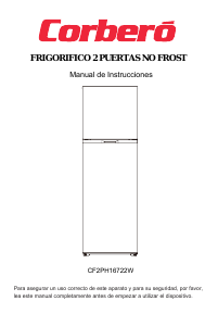 Manual Corberó CF2PH16722W Fridge-Freezer