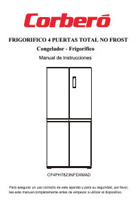 Manual Corberó CF4PH4823NFX Fridge-Freezer