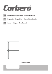 Manual Corberó CF2P1821RR Fridge-Freezer
