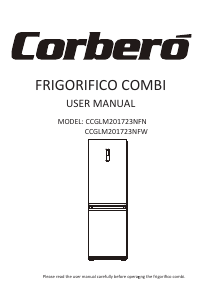 Manual de uso Corberó CCGLM201723NFW Frigorífico combinado