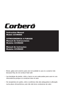 Manual Corberó CCVM400 Hob