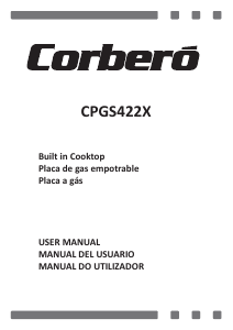 Manual Corberó CPGS422X Hob
